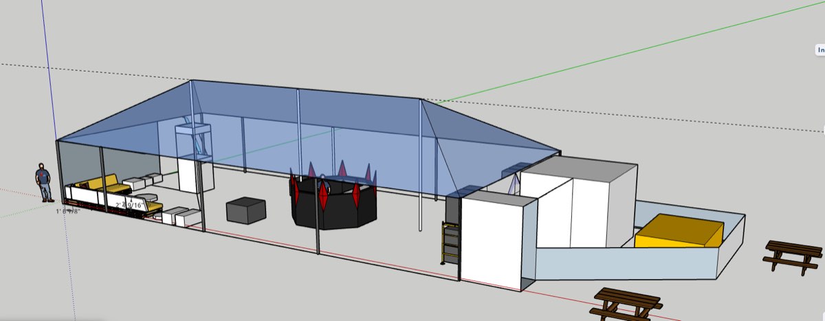 Dimensional planning drawing